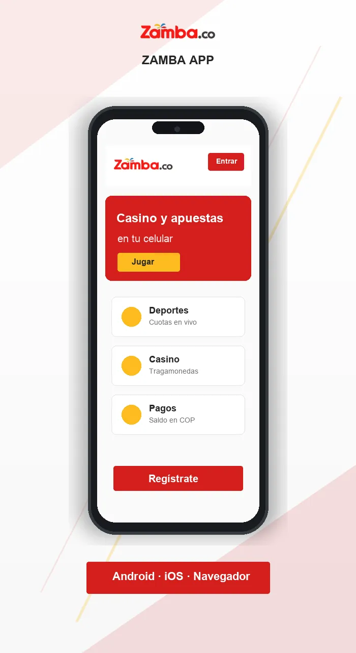 Zamba App para Android y iOS